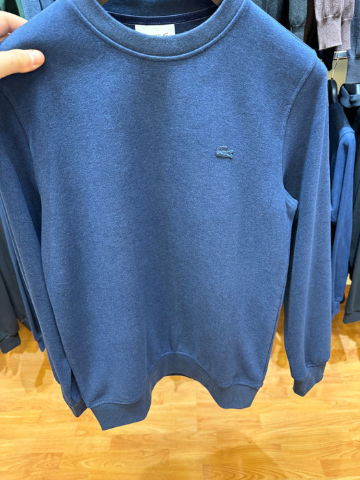 Lacoste Blue Crew Neck Pullover Sweater