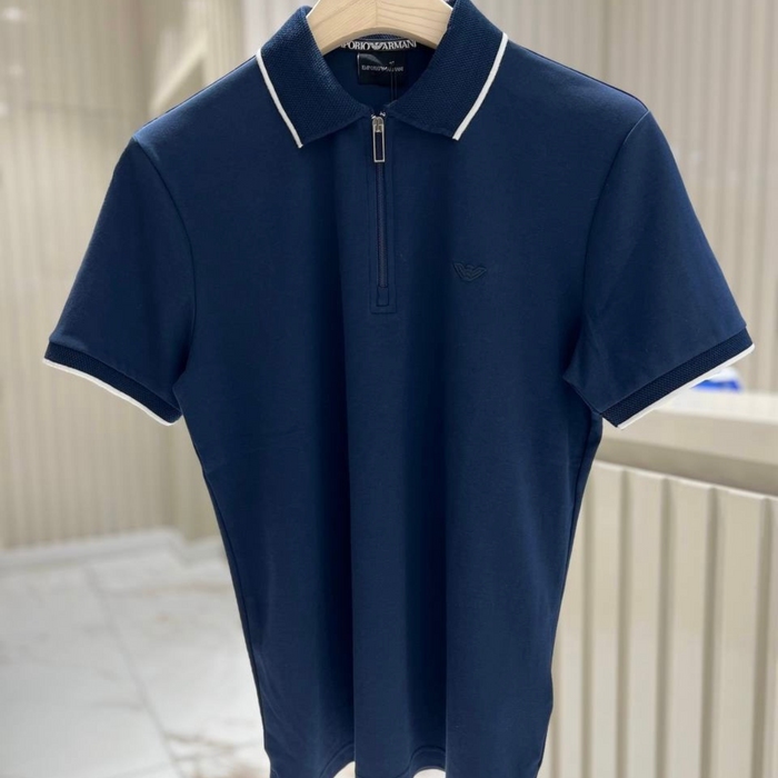 ARMANI Short-Sleeved Polo-Shirt