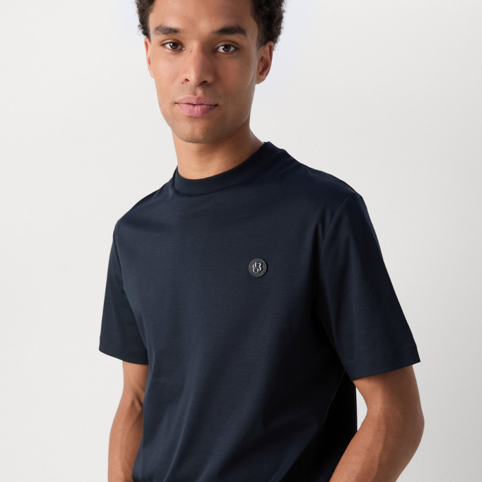 BOSS Cotton T-Shirt With Double Monogram