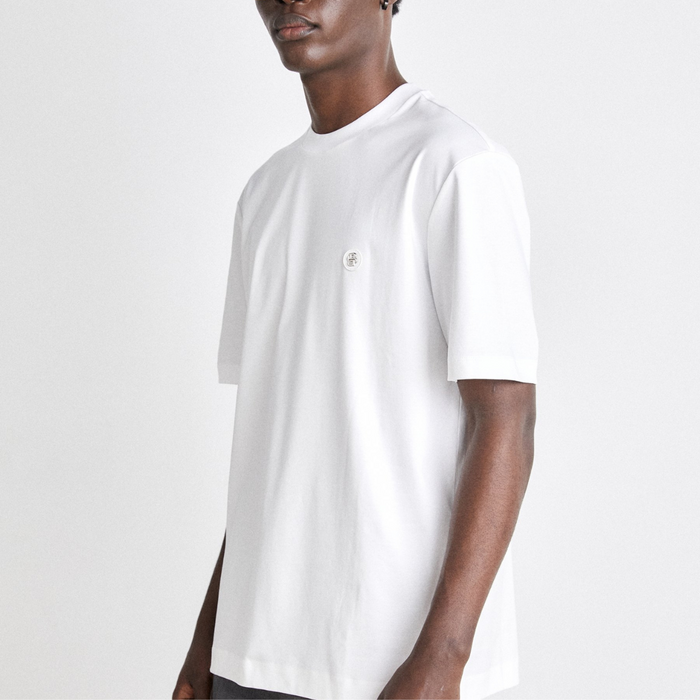BOSS Cotton T-Shirt  With Double Monogram