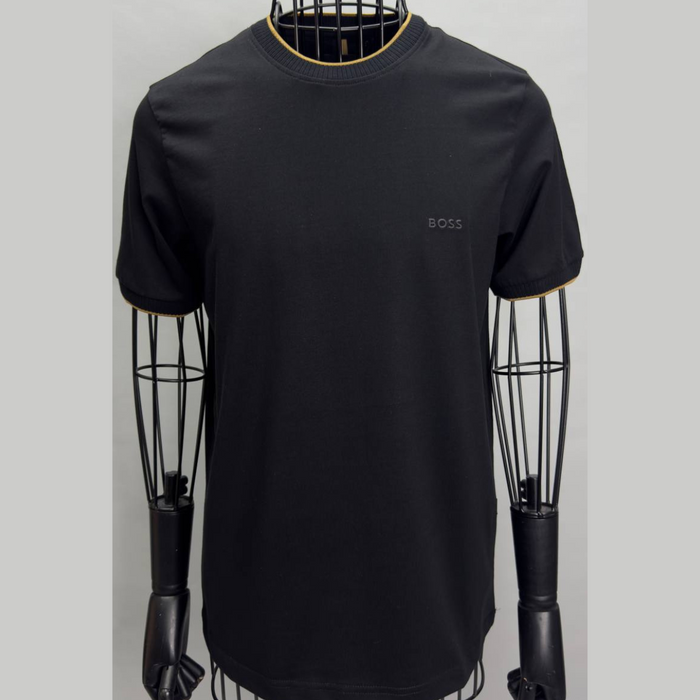 BOSS Regular-Fit Brown-Blend T-shirt
