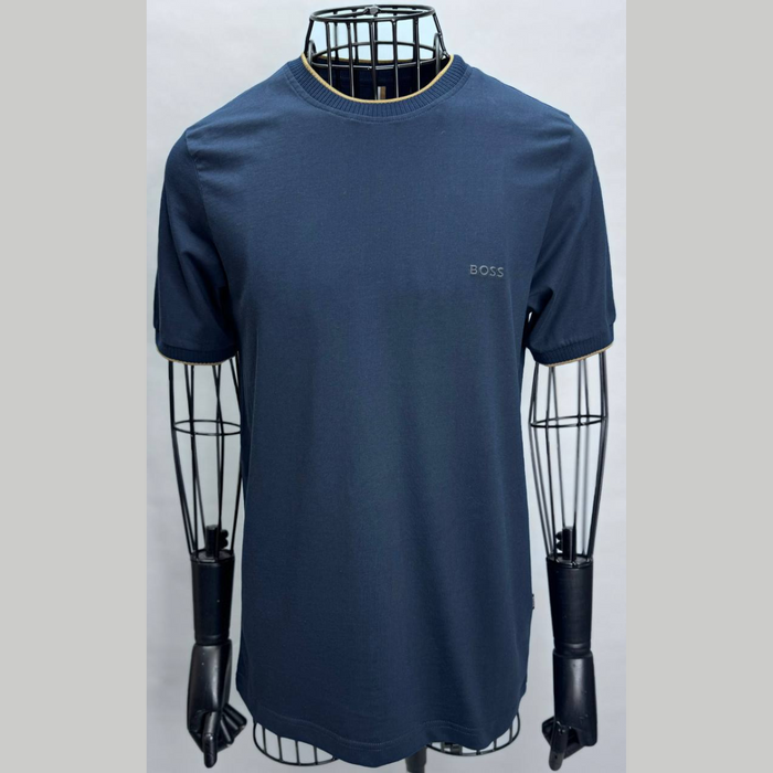 BOSS Regular-Fit Brown-Blend T-shirt