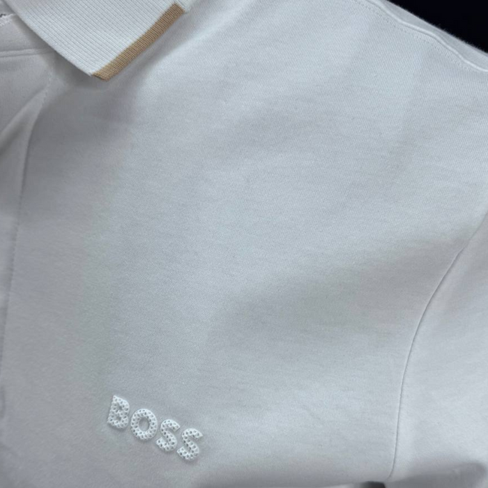 BOSS Cotton-Blend Polo T-Shirt