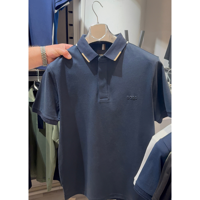 BOSS Cotton-Blend Polo T-Shirt