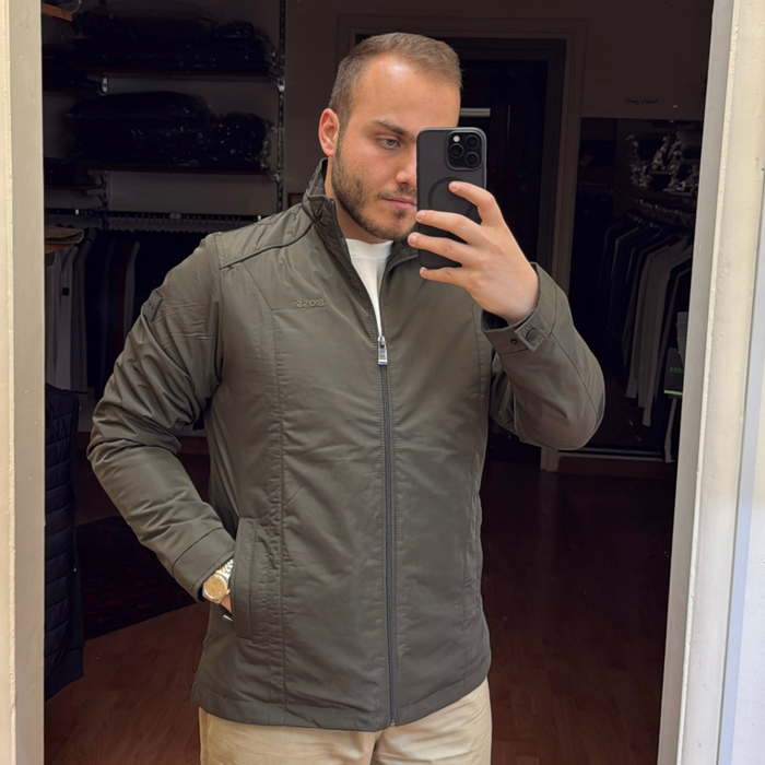 BOSS Zip-Fastening Bomber Jacket