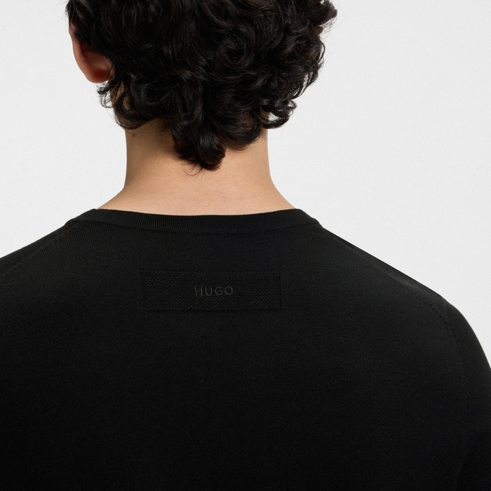 HUGO BOSS Knitted Sweater With Crew Neckline