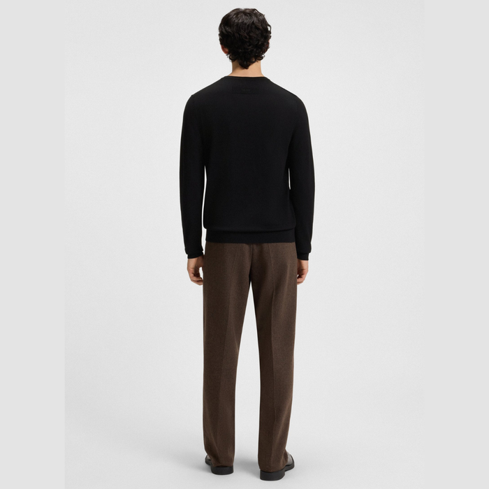 HUGO BOSS Knitted Sweater With Crew Neckline