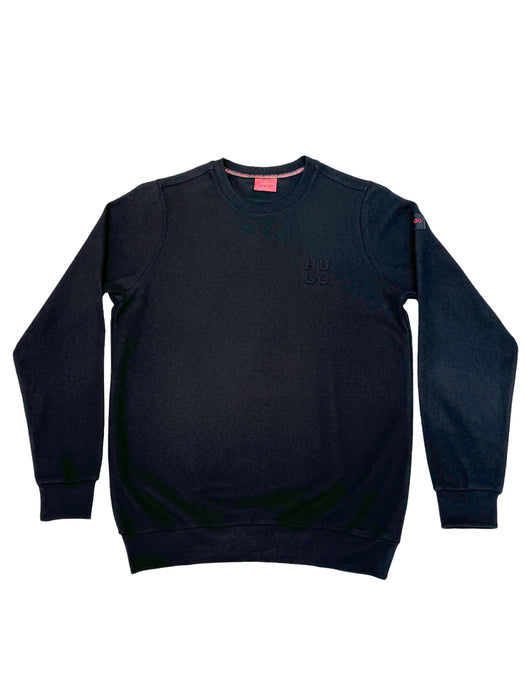 HUGO Cotton Crew Neck Sweatshirt