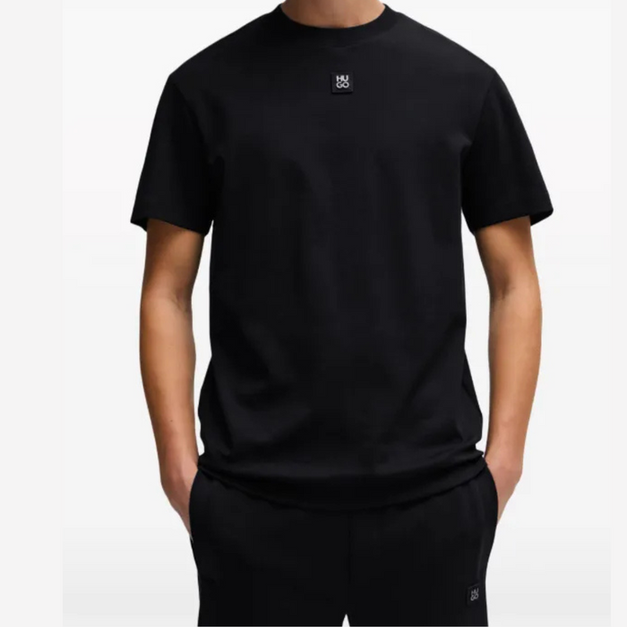HUGO T-Shirt With Stacked Logo