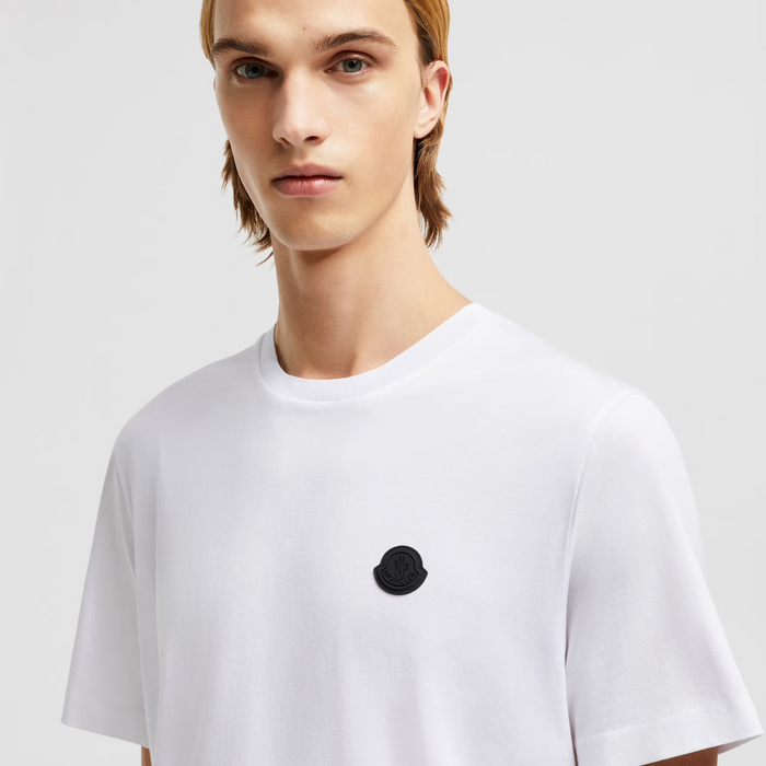 Moncler Cotton Logo Patch T-Shirt