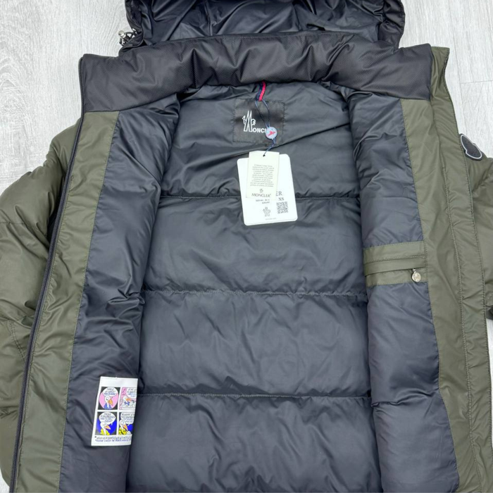 Moncler Hooded Short Down Jacket