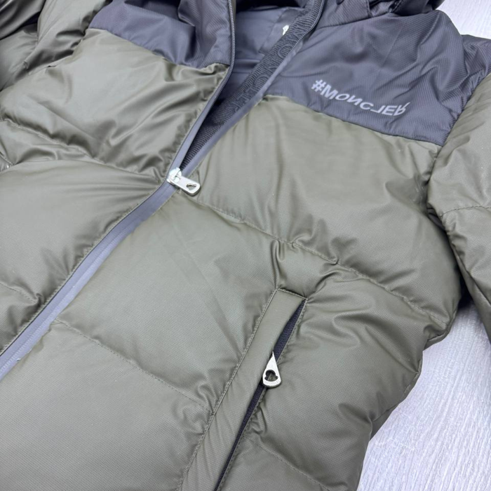 Moncler Hooded Short Down Jacket