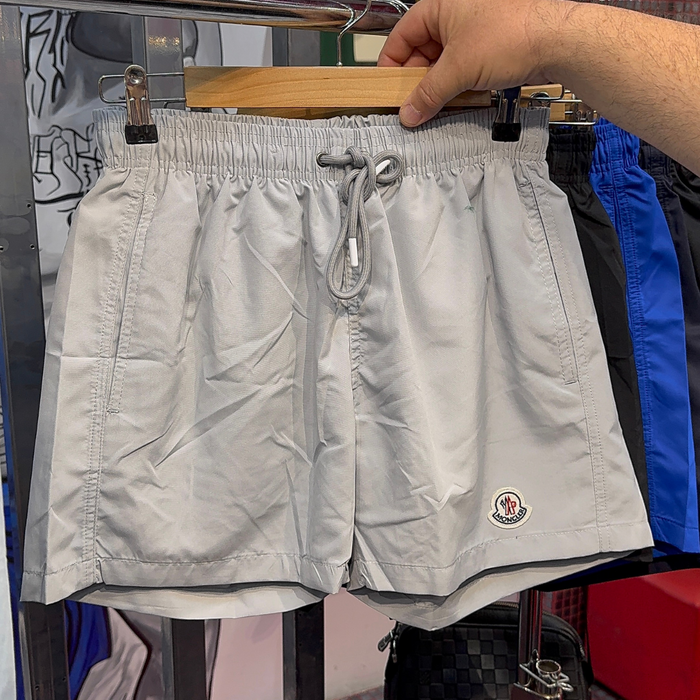 Moncler Monogram Print Swim Shorts