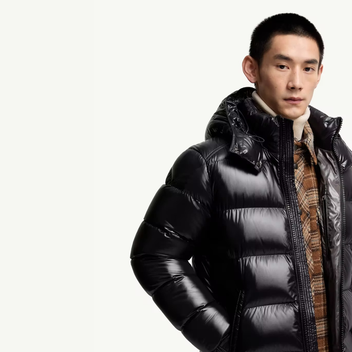 Moncler Maya Hooded Short Down Jacket