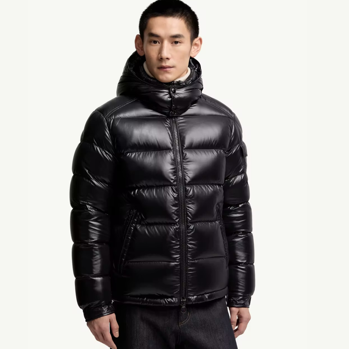 Moncler Maya Hooded Short Down Jacket