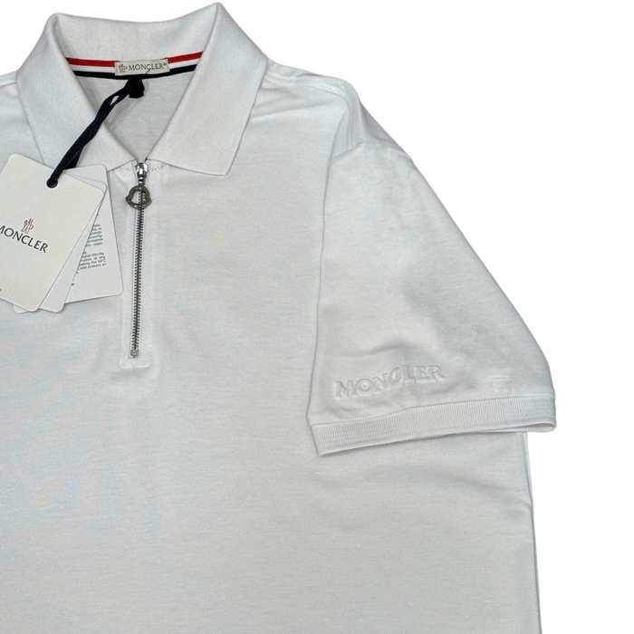 Moncler Half Zip Polo Shirt