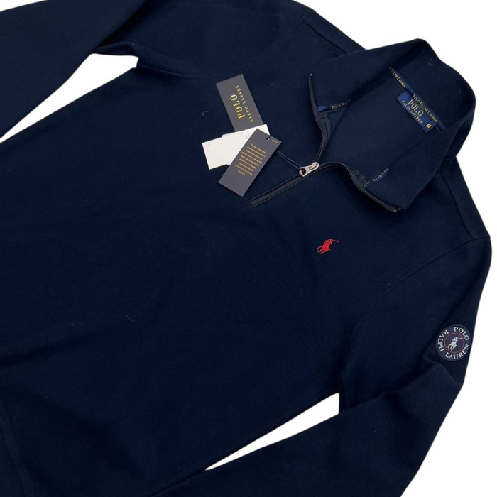 Ralph Lauren High-Neck Polo Sweatshirt