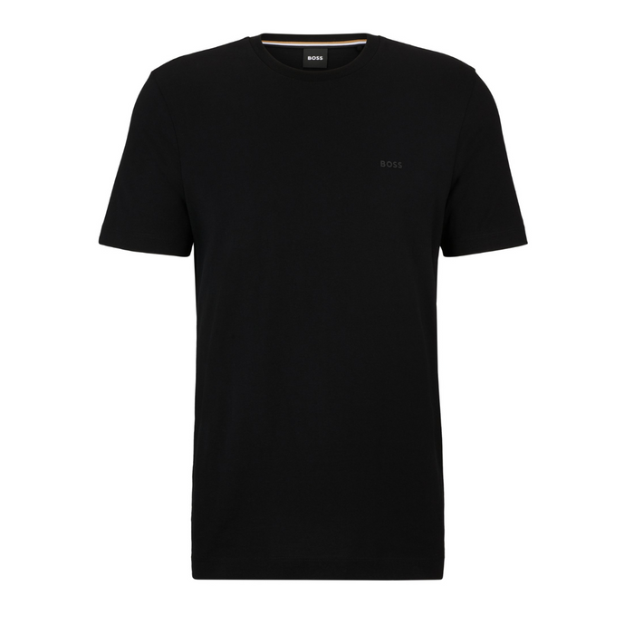 BOSS T-Shirt with Rubber-Print Logo