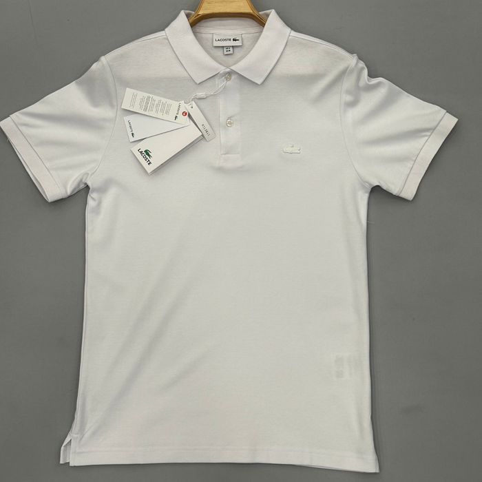 Lacoste White Polo Shirt