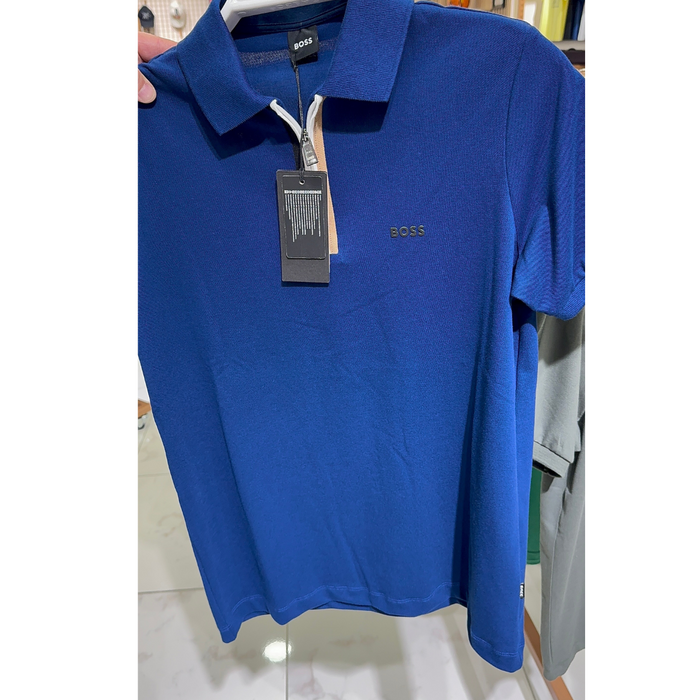 BOSS Half Zip Polo Shirt