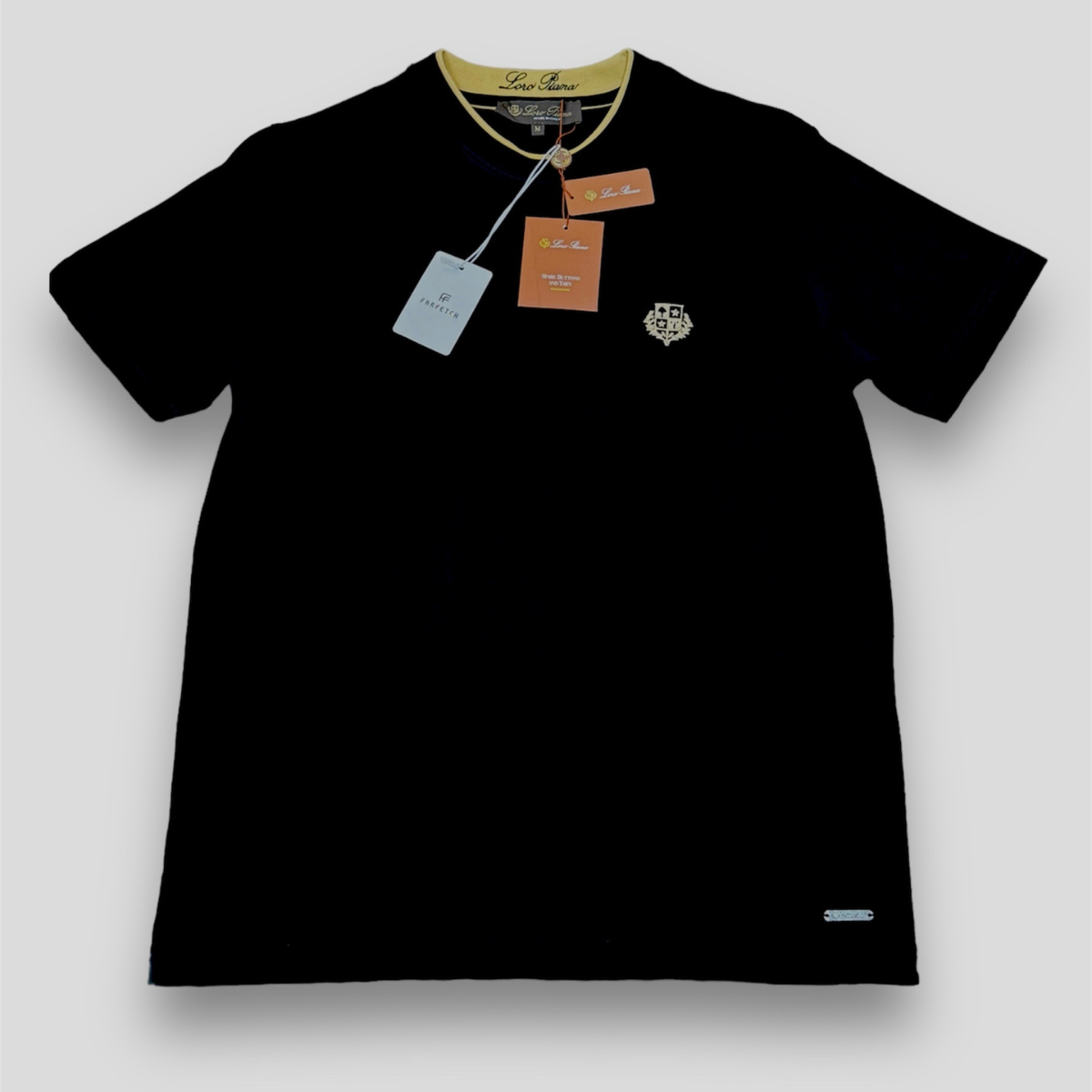 特価☆New☆【Loro Piana】マッツォルボTシャツ Mazzorbo T-Shirt Silk, Cotton Venice Bricola | Loro Piana QA