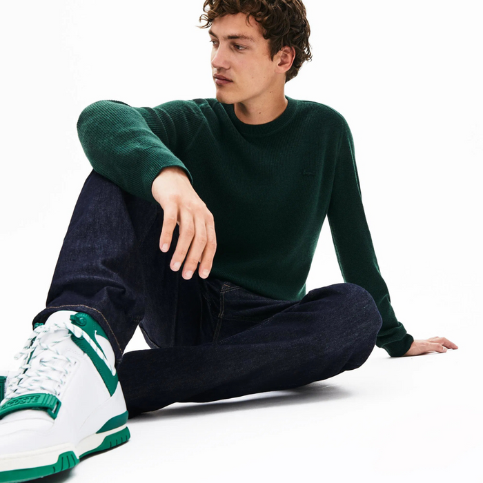 Lacoste Wool Crew Neck Sweatshirt