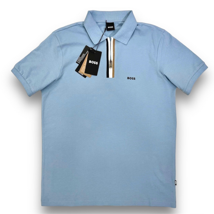 BOSS Half Zip Polo Shirt