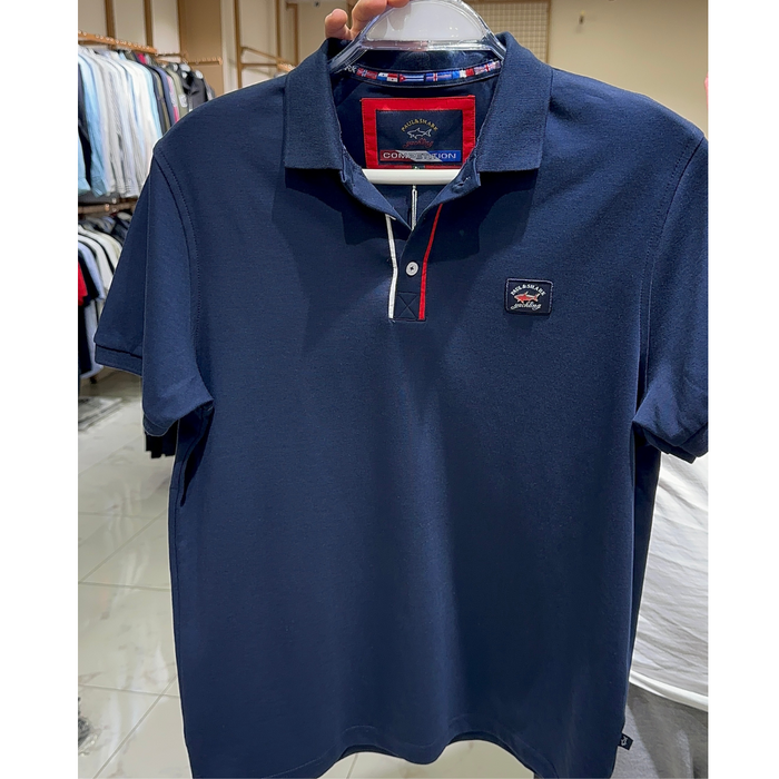 Paul&Shark Navy Blue Polo Shirt