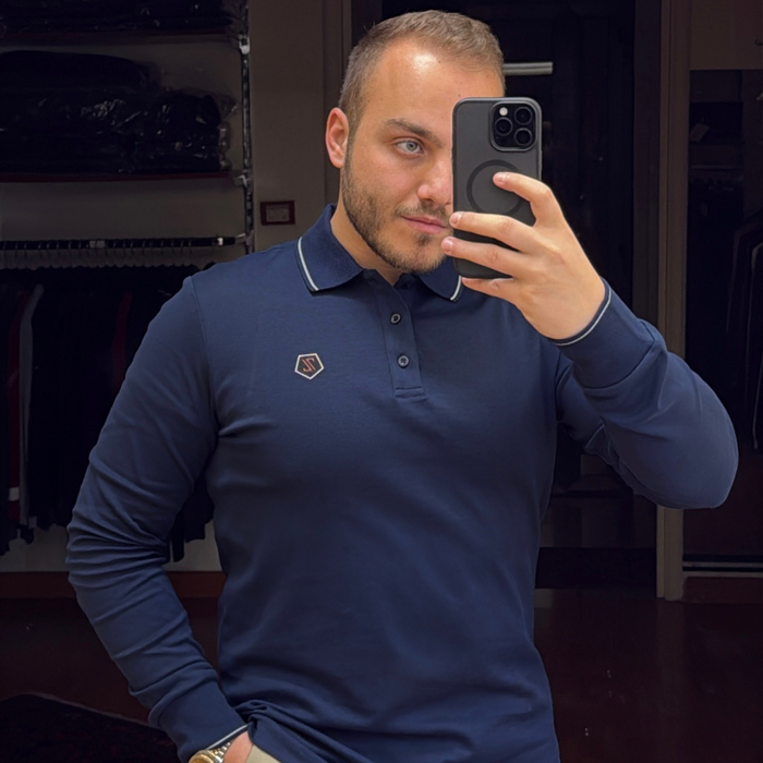 ZEGNA Embroidered-Logo Polo Shirt