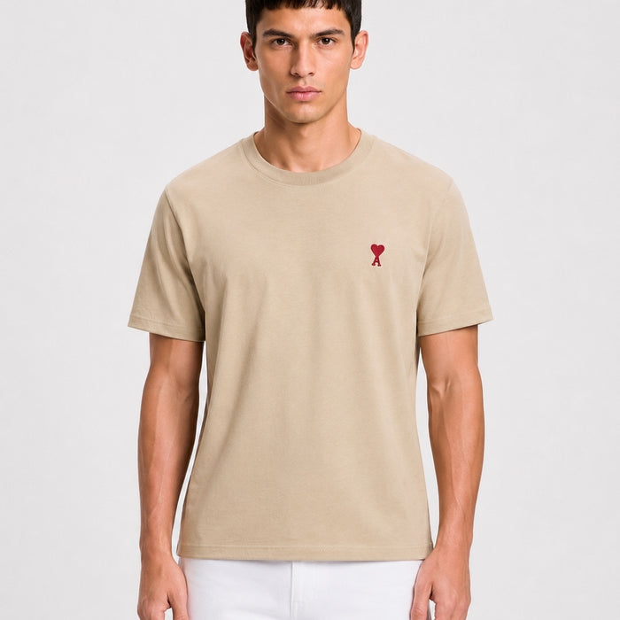Ami De Coeur Cotton Red T-shirt