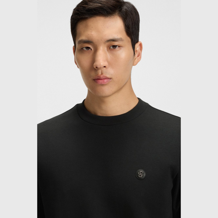 BOSS Cotton-Blend Sweatshirt With Double B Monogram