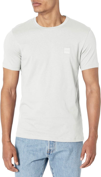 BOSS Cotton T-Shirt with Logo Patch