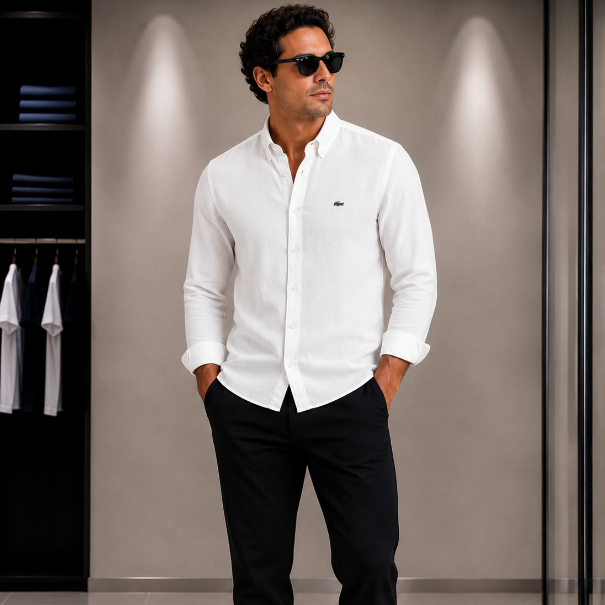 Lacoste Linen Shirt