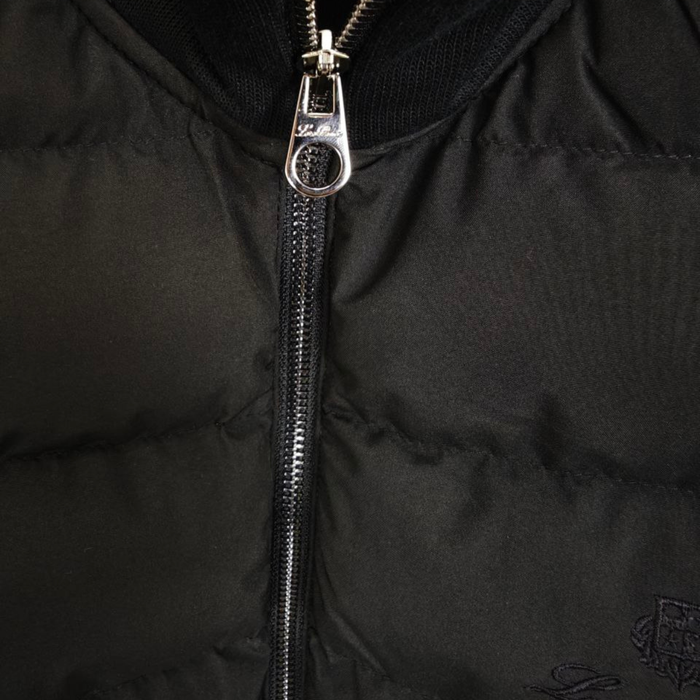 Loro Piana Wool-trimmed down jacket