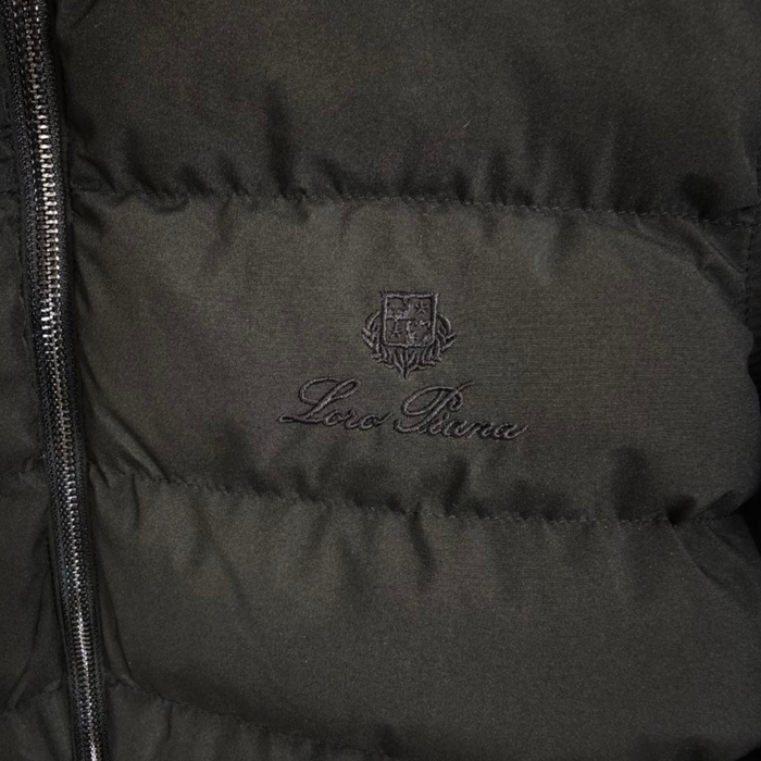 Loro Piana Wool-trimmed down jacket