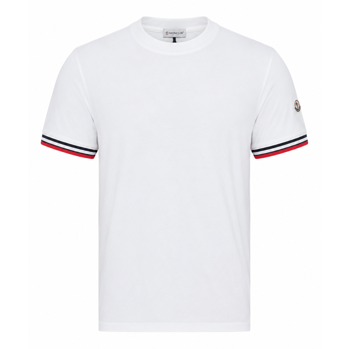 Moncler Tricolor Cotton Jersey T-Shirt