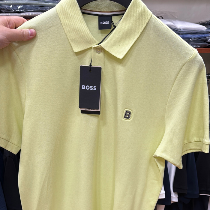 BOSS B Monogram Logo Polo-Shirt