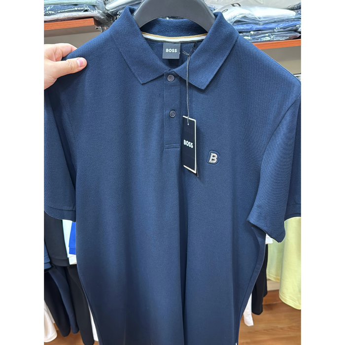 BOSS B Monogram Logo Polo-Shirt
