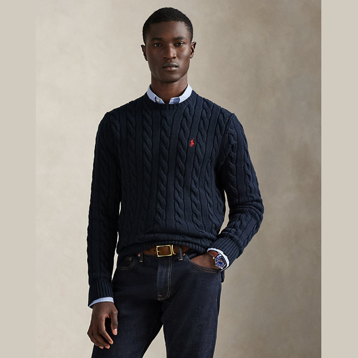 Ralph Lauren Cable-Knit Cotton Jumper