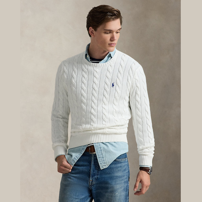 Ralph Lauren Cable-Knit Cotton Jumper